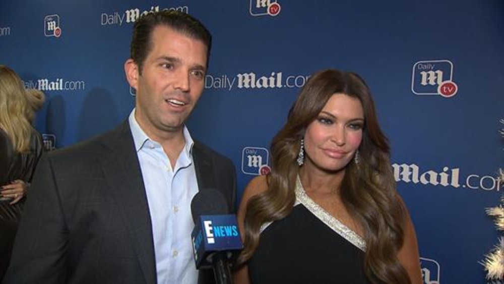 Donald Trump Jr Kimberly Guilfoyle Dish On Their Christmas Plans E Online